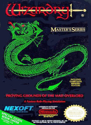 Wizardry: Proving Grounds of the Mad Overlord (Nintendo NES) (Online Order Only)