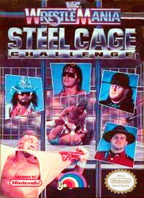 WWF Wrestlemania Steel Cage Challenge (Nintendo NES) (Online Only)