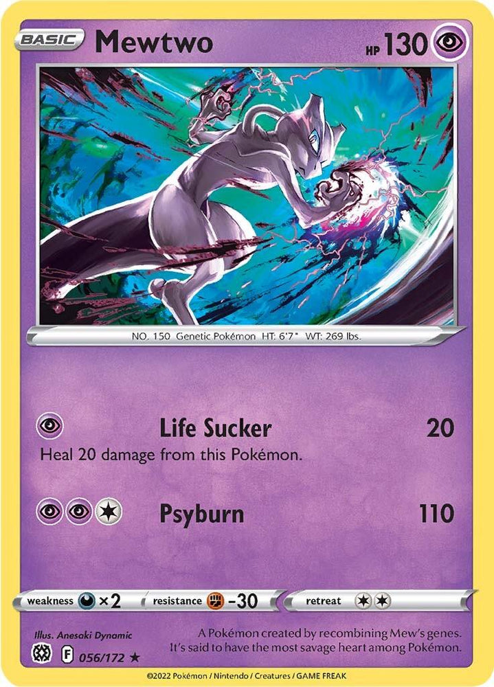 Mewtwo (056/172) [Sword & Shield: Brilliant Stars] (Online Only)