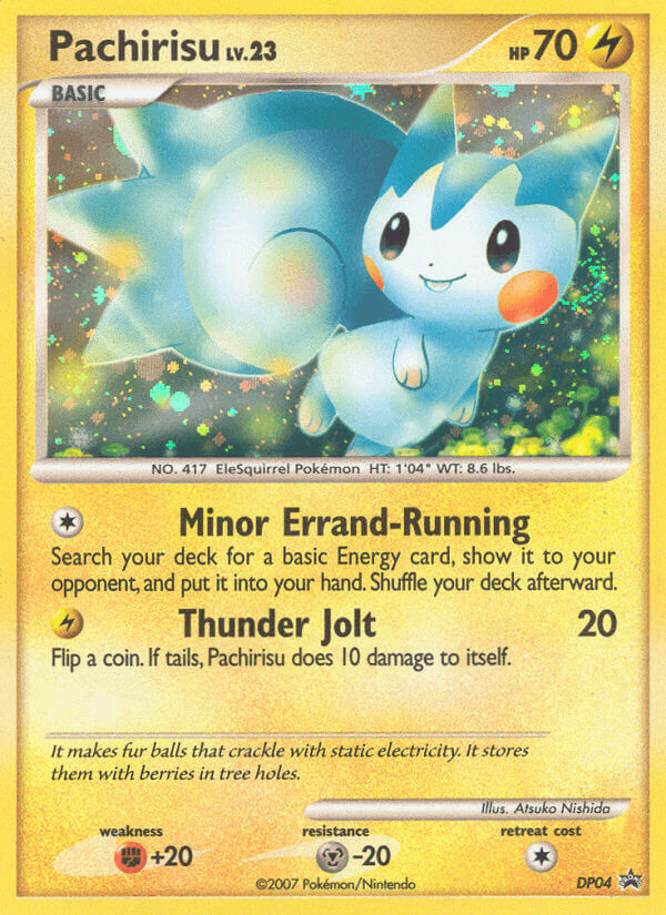 Pachirisu (DP04) [Diamond & Pearl: Black Star Promos] (Online Only)