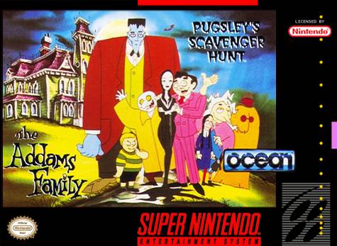 Addams Family Pugsley's Scavenger Hunt (Super Nintendo) (Online Only)