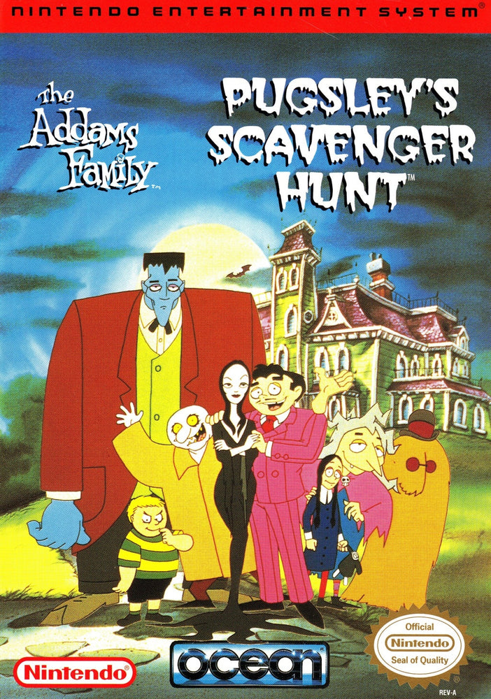 The Addams Family: Pugsley's Scavenger Hunt (Nintendo NES) (Online Order Only)