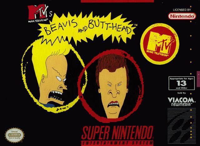 Beavis and Butt-Head (Super Nintendo) (Online Only)