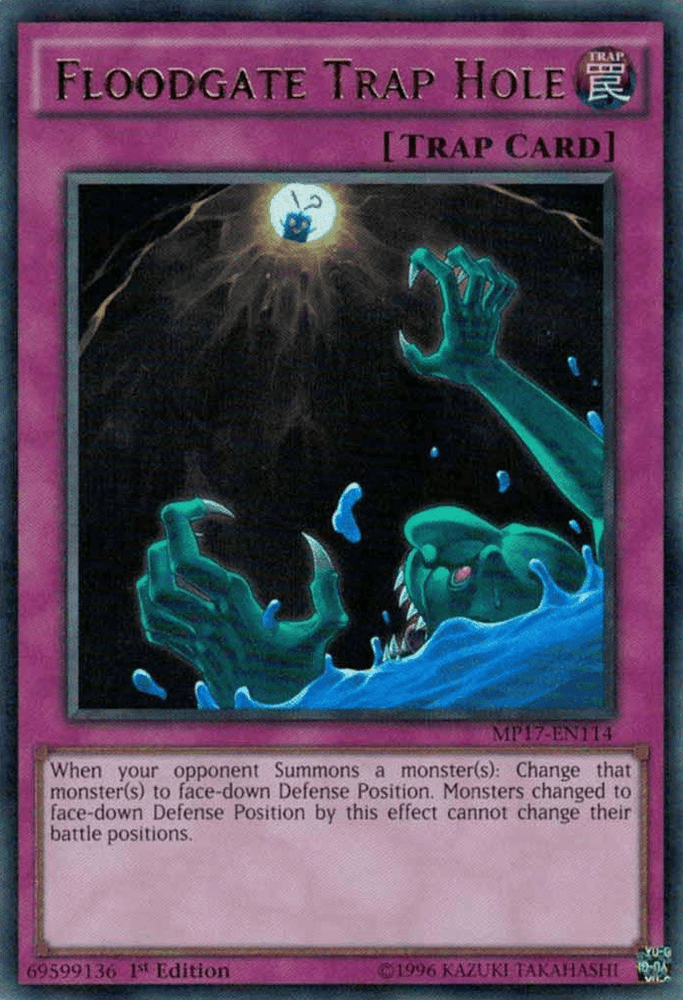 Floodgate Trap Hole [MP17-EN114] Ultra Rare (ONLINE ORDER ONLY)