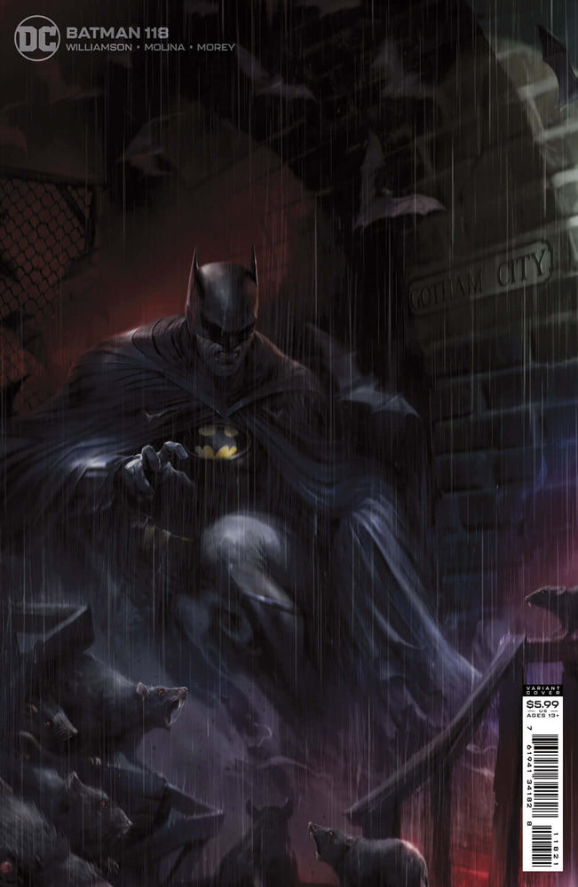 Batman #118 B Francesco Mattina Card Stock Variant (12/07/2021) Dc (ONLINE ORDER ONLY)
