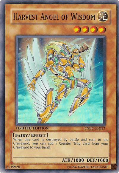 Harvest Angel of Wisdom [CSOC-ENSE1] Super Rare (ONLINE ORDER ONLY)