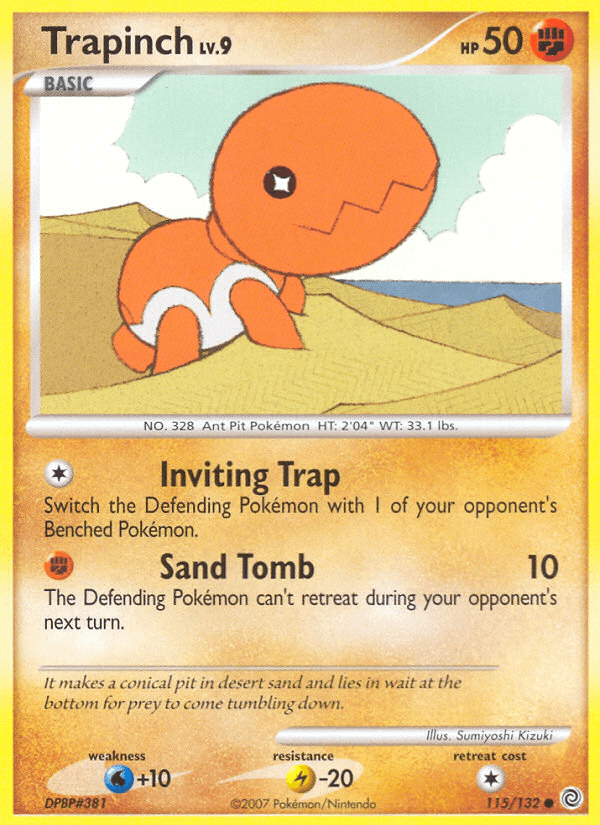 Trapinch (115/132) [Diamond & Pearl: Secret Wonders] (Online Only)