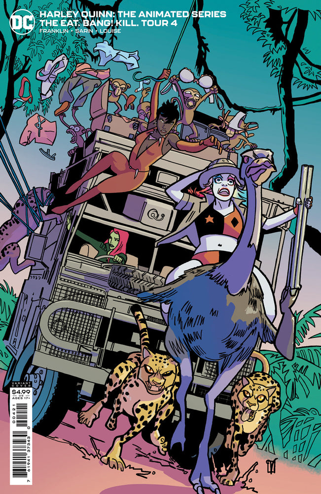 Harley Quinn The Animated Series The Eat Bang Kill Tour #4 (Of 6) B Valentine De Landro Variant (12/14/2021) Dc (ONLINE ORDER ONLY)