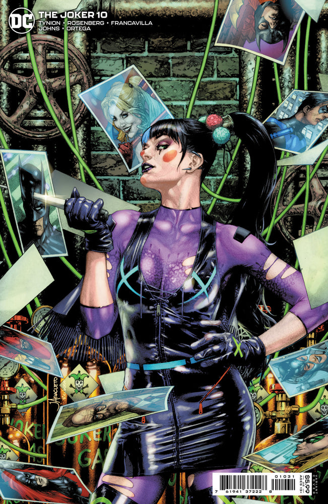 Joker #10 C Jay Anacleto Variant Puncline (12/14/2021) Dc (ONLINE ORDER ONLY)