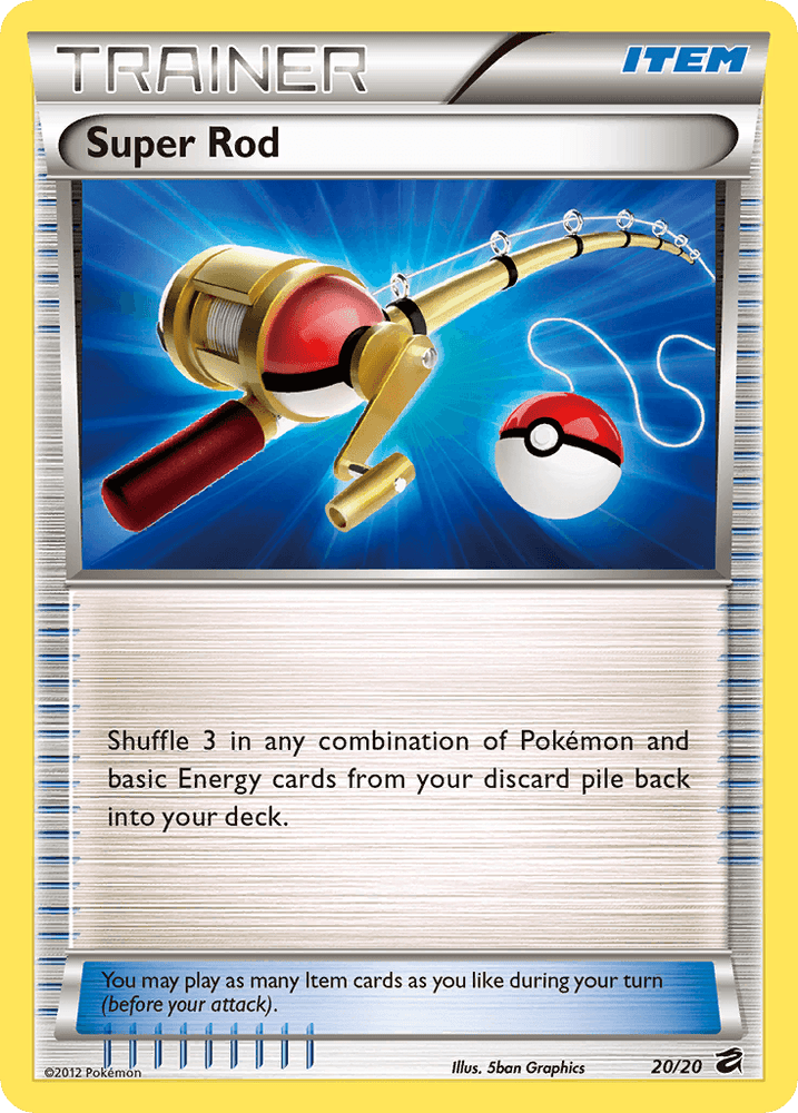 Super Rod (20/20) [Black & White: Dragon Vault] (Online Only)
