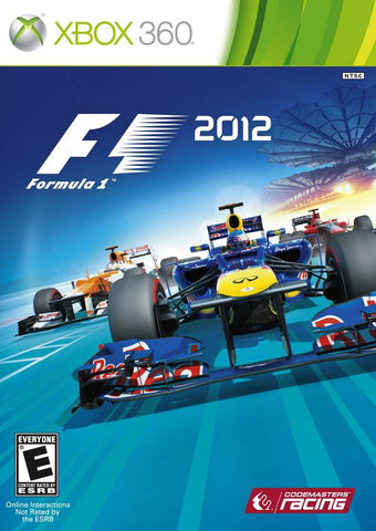 F1 2012 (Xbox 360) (ONLINE ORDER ONLY)