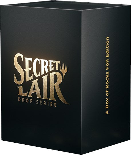 Secret Lair Drop: Secretversary Superdrop - A Box of Rocks - Traditional Foil Edition [SLD] (ONLINE ORDER ONLY)