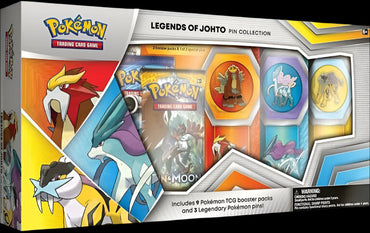 Pin Collection - Legends of Johto (ONLINE ORDER ONLY)