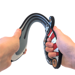 Red Stripe Pirate Foam Sabre (ONLINE ORDER ONLY)