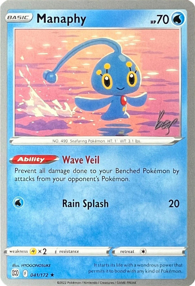 Manaphy (041/172) (Cheryl Again - Sebastian Lashmet) [World Championships 2022] (Online Only)