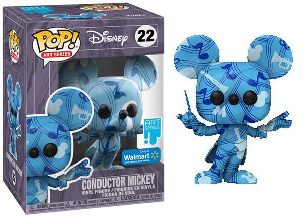 Conductor Mickey (Art Series, Unsealed Stack) 22 - Walmart Exclusive (Online Order Only)