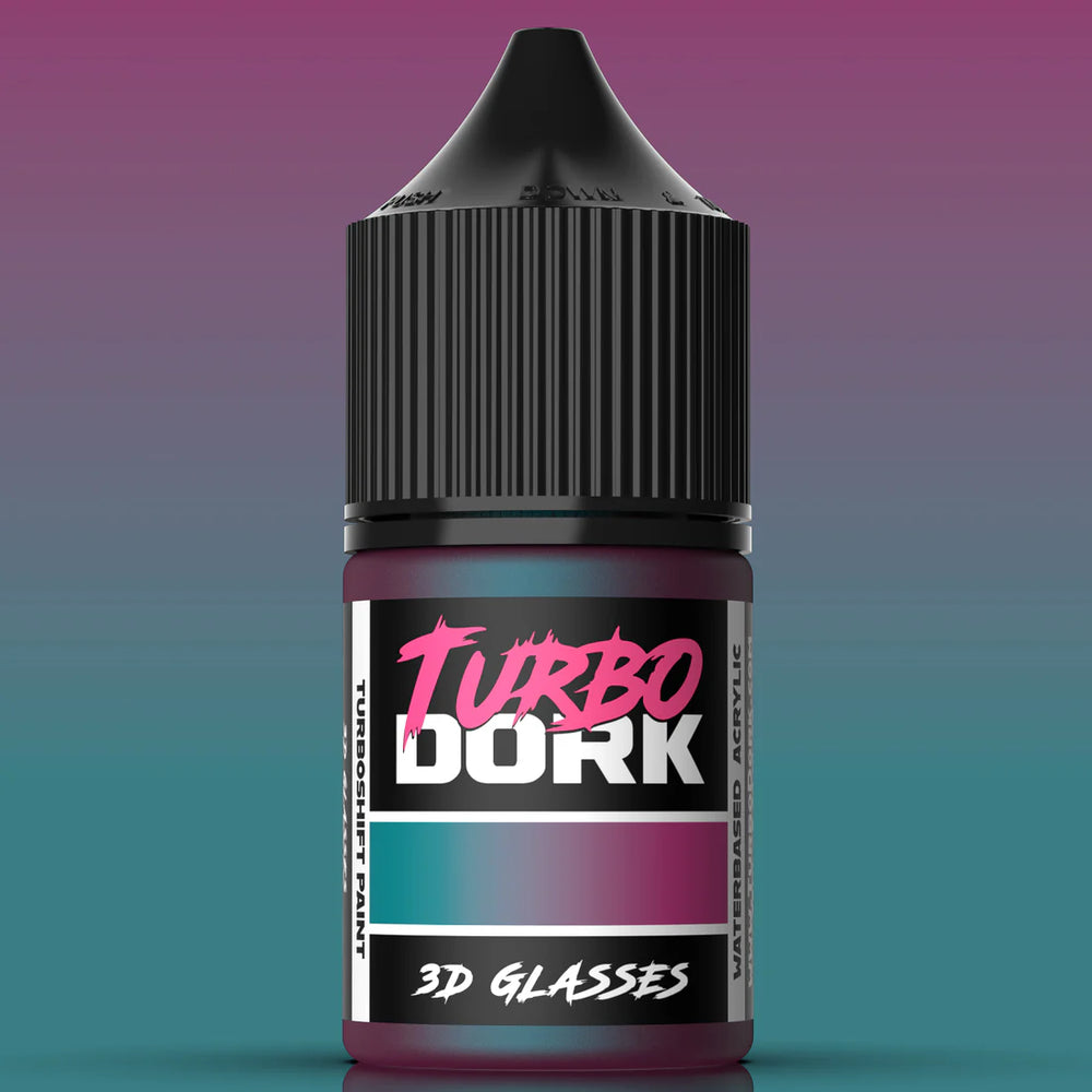 Turbo Dork: TurboShift Acrylic Paint - 3D Glasses
