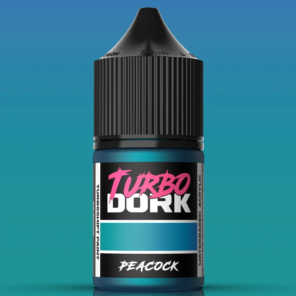 Turbo Dork: TurboShift Acrylic Paint - Peacock