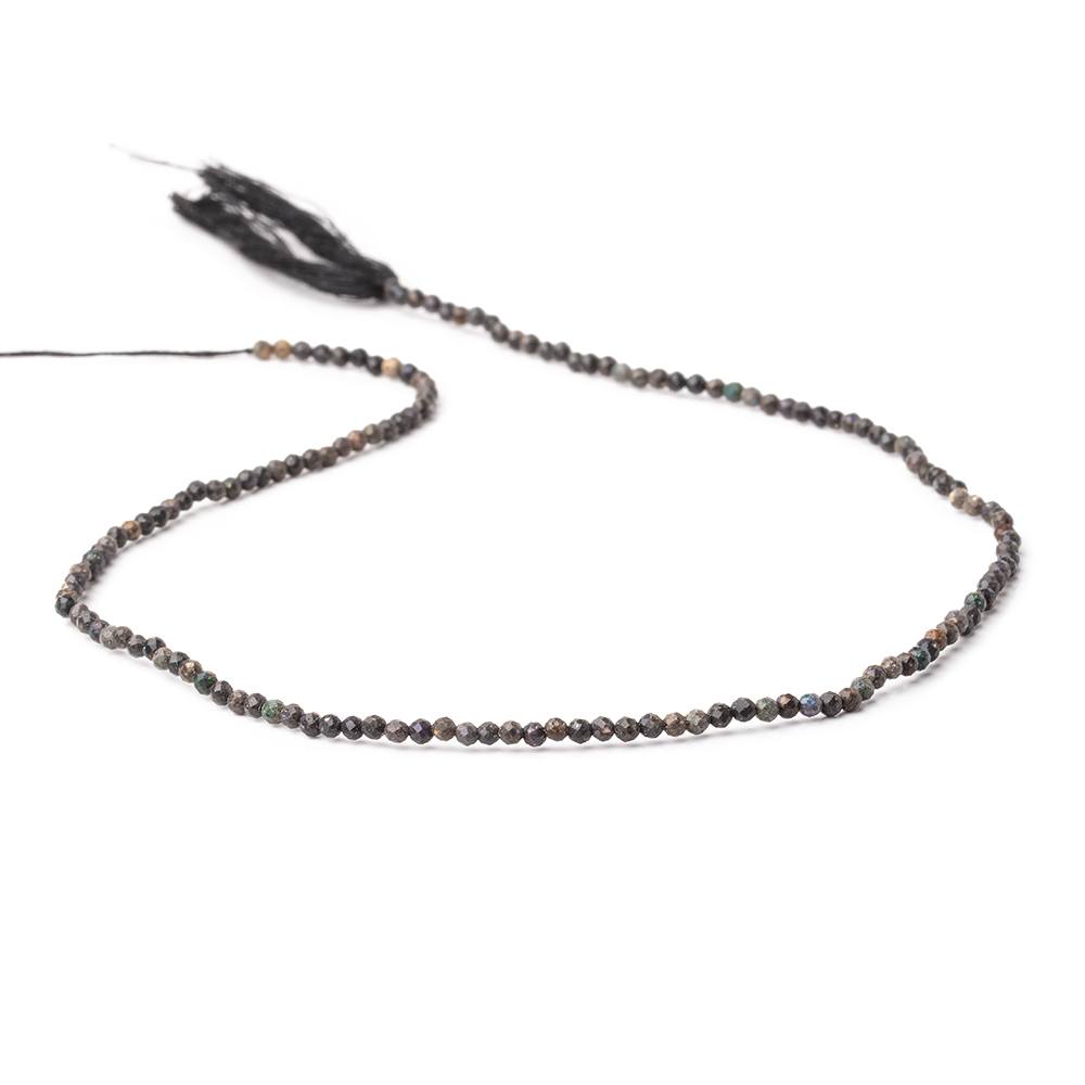 2.2mm Australian Boulder Opal Micro Faceted Round Beads 12.25 inch 150 pieces (ONLINE ORDER ONLY)