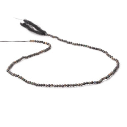2.2mm Australian Boulder Opal Micro Faceted Round Beads 12.25 inch 150 pieces (ONLINE ORDER ONLY)