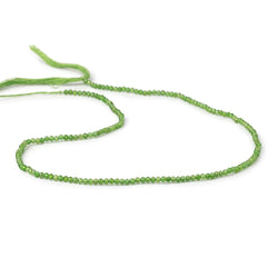 2.2mm Chrome Diopside Micro Faceted Round Beads 12.5 inch 180 pieces (ONLINE ORDER ONLY)