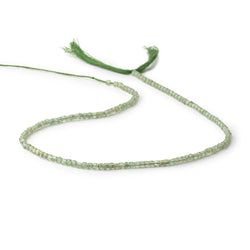 2.2mm Green Apatite Micro Faceted Cube Beads 12.5 inch 138 pieces (ONLINE ORDER ONLY)
