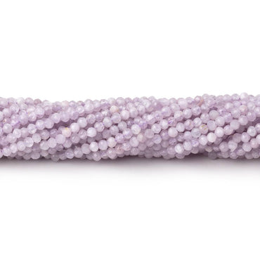 2.2mm Kunzite Micro Faceted Round Beads 12.25 inch 166 pieces (ONLINE ORDER ONLY)