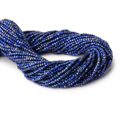 2.2mm Lapis Lazuli Micro Faceted Cube Beads 12.25 inch 140 pieces (ONLINE ORDER ONLY)