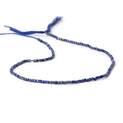 2.2mm Lapis Lazuli Micro Faceted Cube Beads 12.25 inch 140 pieces (ONLINE ORDER ONLY)