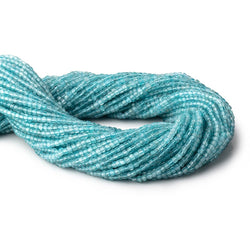 2.2mm Pool Blue Apatite Micro Faceted Cube Beads 12.5 inch 138 pieces (ONLINE ORDER ONLY)