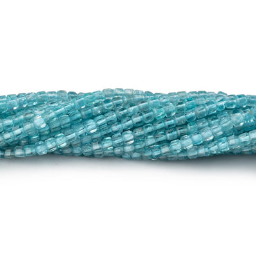 2.2mm Pool Blue Apatite Micro Faceted Cube Beads 12.5 inch 138 pieces (ONLINE ORDER ONLY)