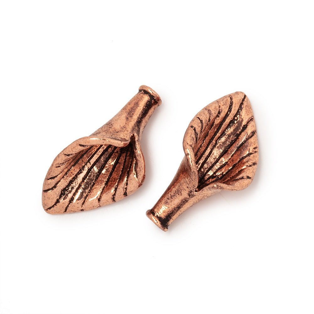22x12mm Calla Lily Cone Charm Set of 2 pieces (ONLINE ORDER ONLY)