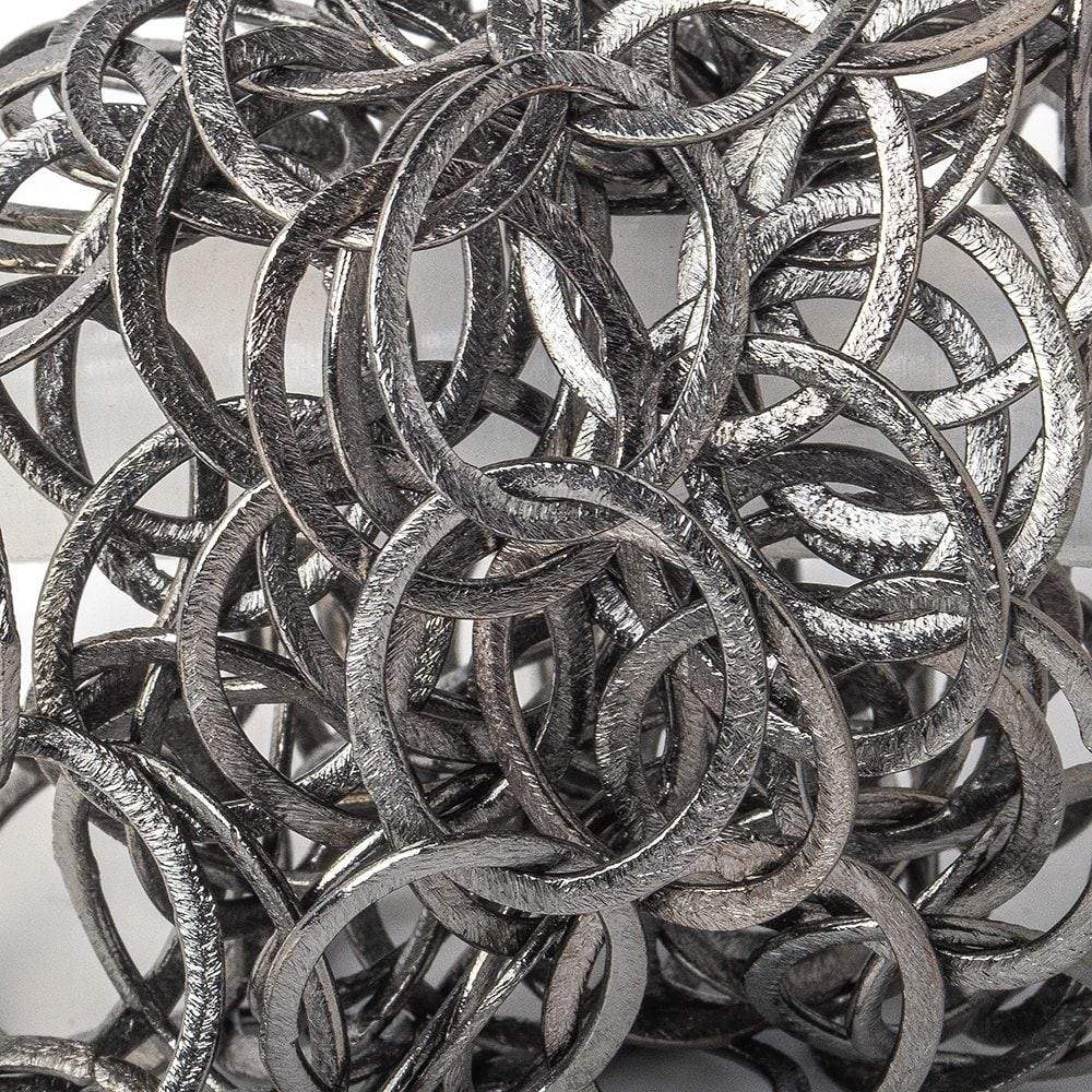 22x17mm Black Gold plated Brushed Oval Link Chain by the foot (ONLINE ORDER ONLY)