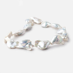 23-33mm Off White Soufflé Baroque Freshwater Pearls 16 inch 13 beads (ONLINE ORDER ONLY)