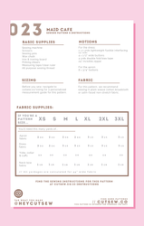 023 // MAID CAFE (ONLINE ORDER ONLY)
