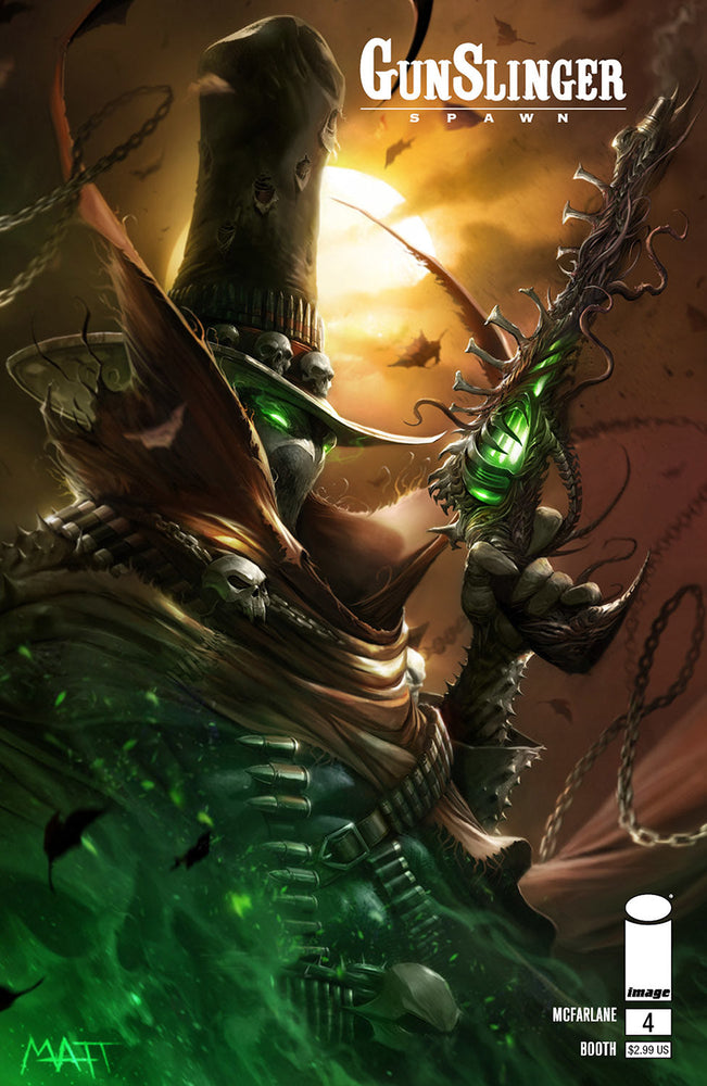 Gunslinger Spawn #4 B Francesco Mattina Variant (01/26/2022) Image (ONLINE ORDER ONLY)