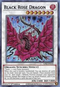 Black Rose Dragon (Blue) [LDS2-EN110] Ultra Rare (ONLINE ORDER ONLY)