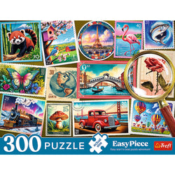 Trefl EasyPiece Postage Stamps 300 Piece Puzzle