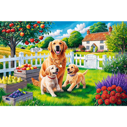 Trefl EasyPiece Dogs in the Countryside 300 Piece Puzzle