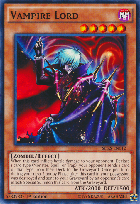 Vampire Lord [SDKS-EN012] Common (ONLINE ORDER ONLY)