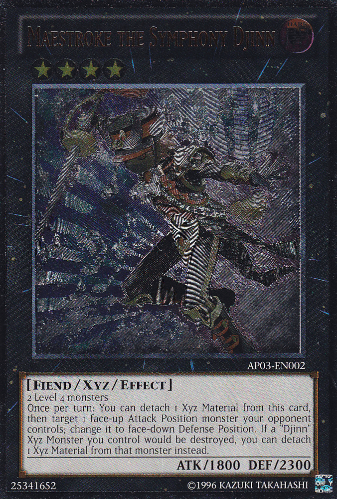 Maestroke the Symphony Djinn [AP03-EN002] Ultimate Rare (ONLINE ORDER ONLY)