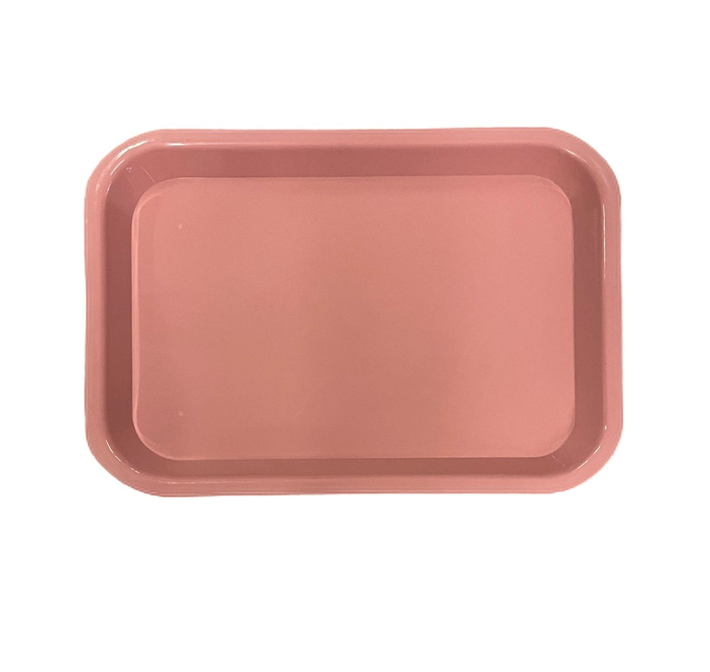 Tray: Medium Plastic Colored Rectangular (ONLINE ORDER ONLY)