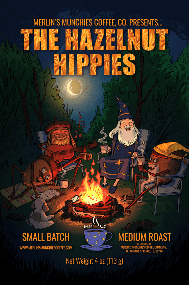 Hazelnut Hippies 12oz (ONLINE ORDER ONLY)