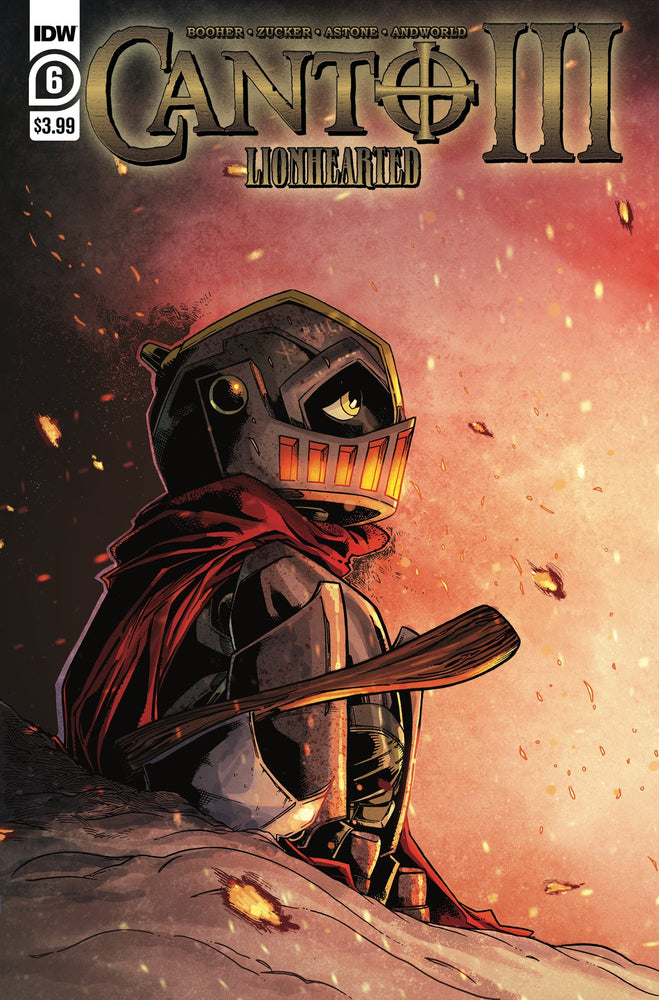 Canto Iii Lionhearted #6 (Of 6) A Drew Zucker David Booher (02/16/2022) Idw (ONLINE ORDER ONLY)