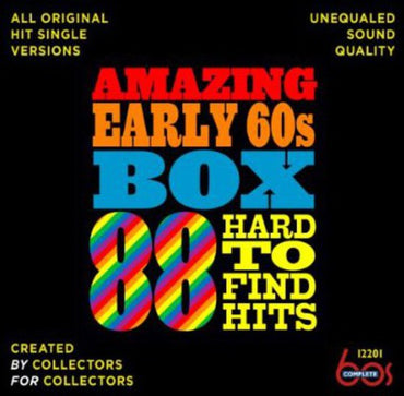 Amazing Early 60s Box: 88 Hard-To-Find Hits / Various [CD]