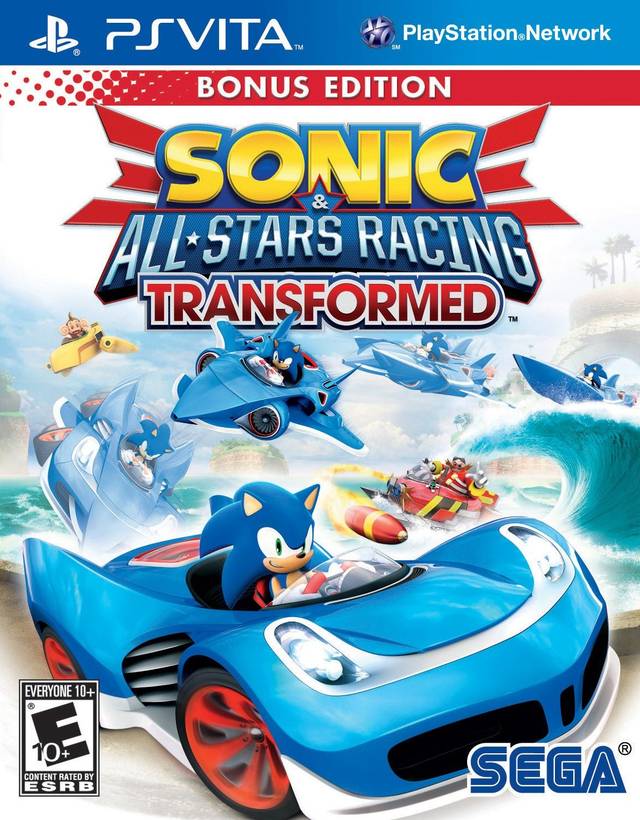 Sonic & All Stars Racing Transformed: Bonus Edition (Playstation Vita) (ONLINE ORDER ONLY)