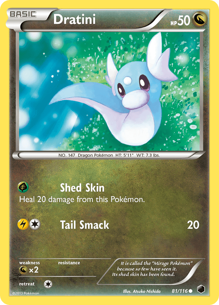 Dratini (81/116) [Black & White: Plasma Freeze] (Online Only)