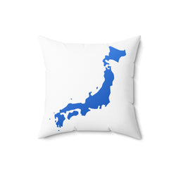 2001 Anime Imports Logo Blue & Japan Spun Polyester Square Pillow