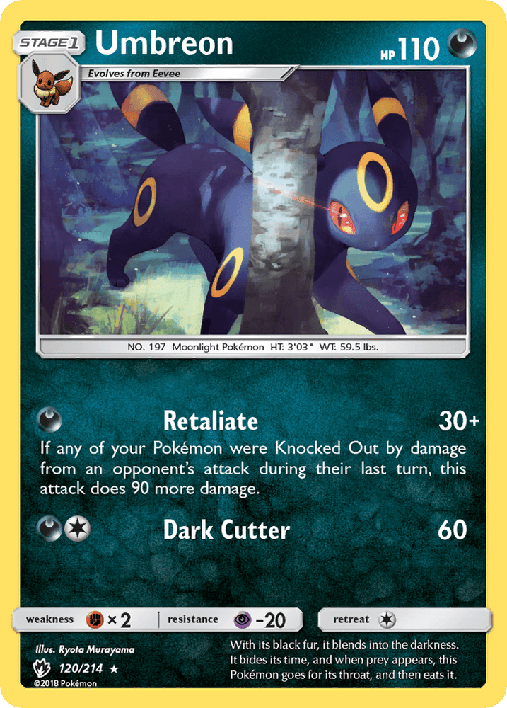 Umbreon (120/214) [Sun & Moon: Lost Thunder] (Online Only)