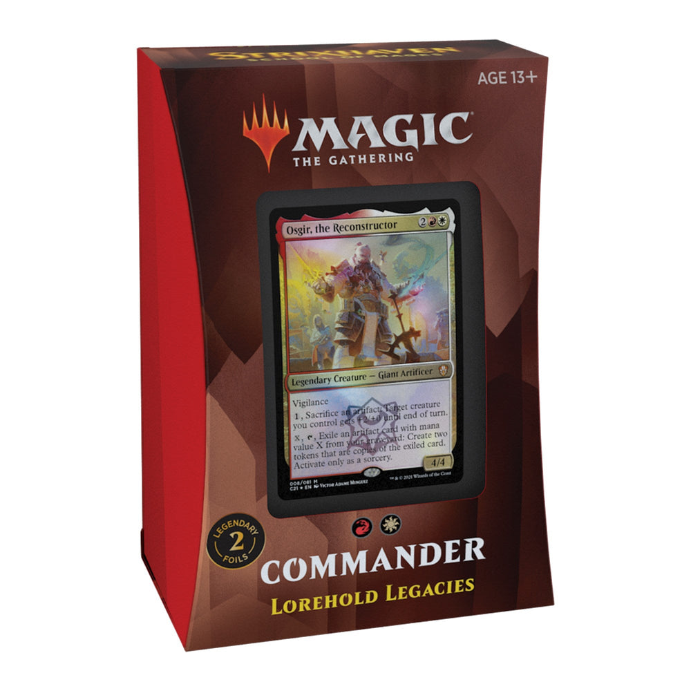 Commander 2021 Deck - Lorehold Legacies [C21] (ONLINE ORDER ONLY)